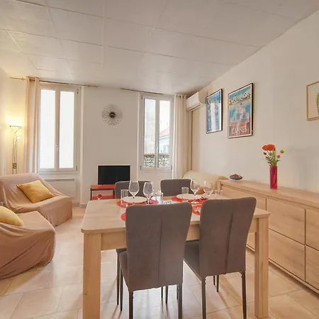 Frgk Clemenceau 1br Ac & Ultra-fast Wi-fi * קאן