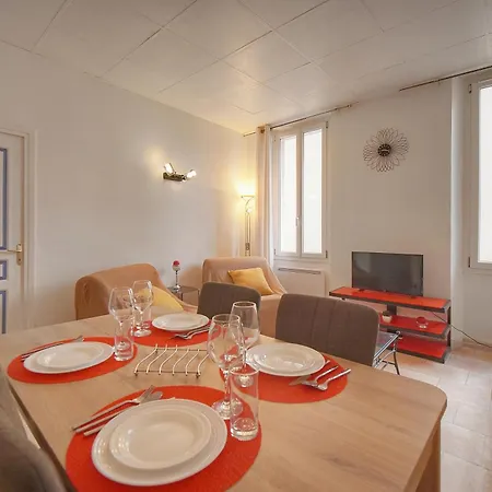 Frgk Clemenceau 1br Ac & Ultra-fast Wi-fi Apartman Cannes