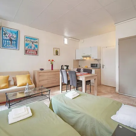 Frgk Clemenceau 1br Ac & Ultra-fast Wi-fi Cannes